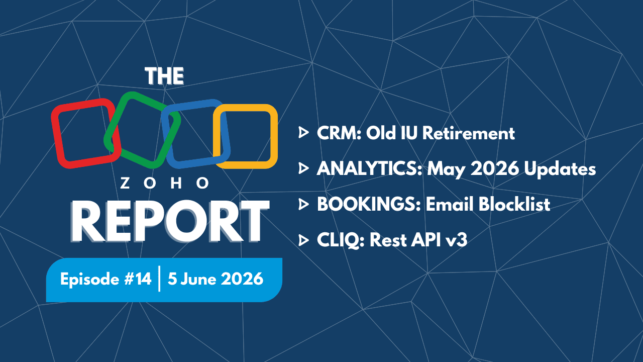 The Zoho Report - Episode 14