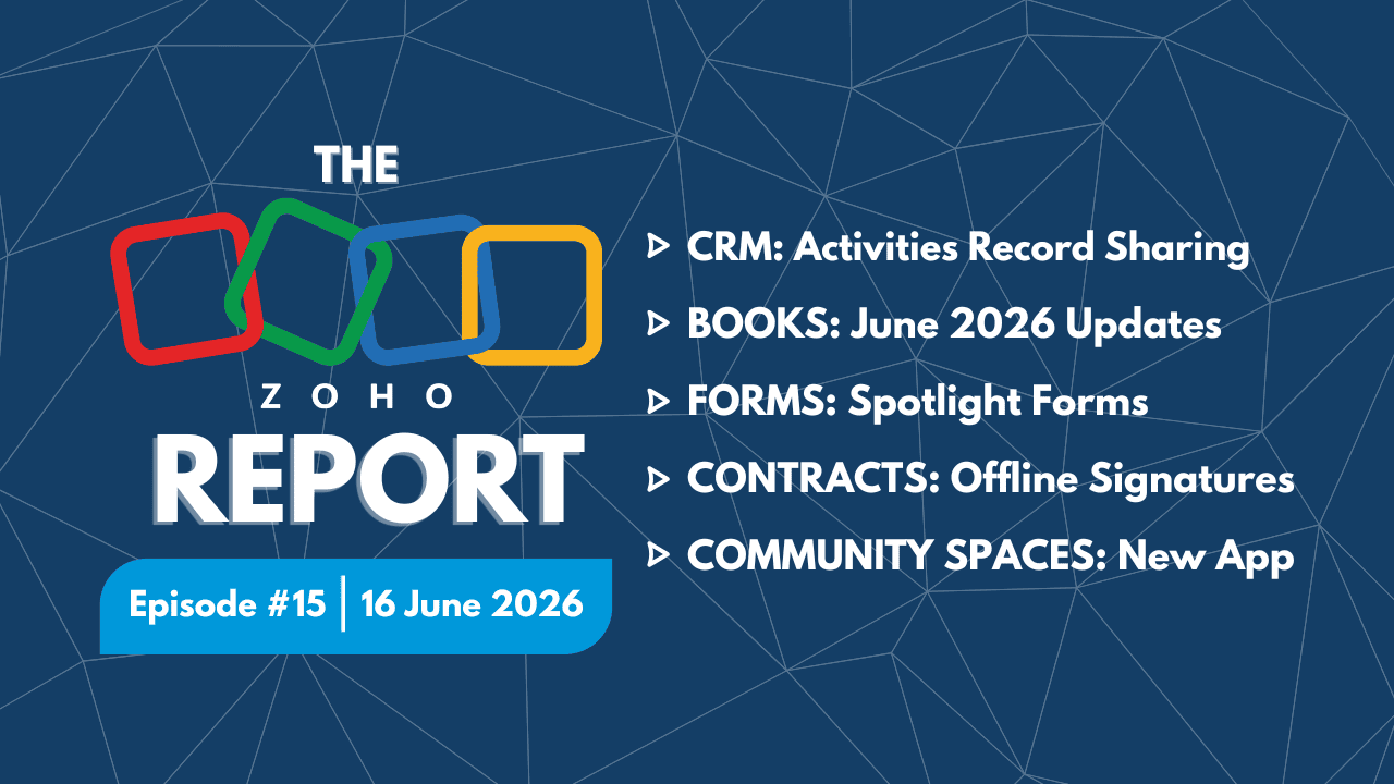 The Zoho Report - Episode 15