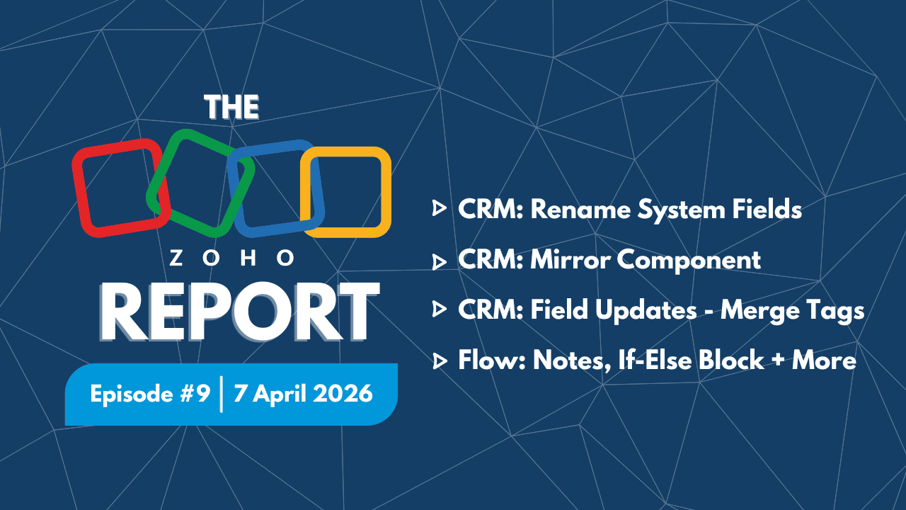 The Zoho Report - Episode 9