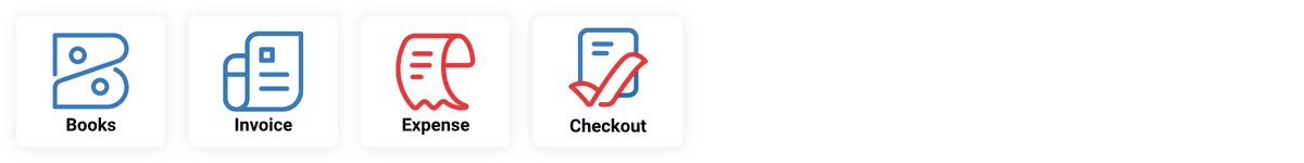 Zoho finance application product icons