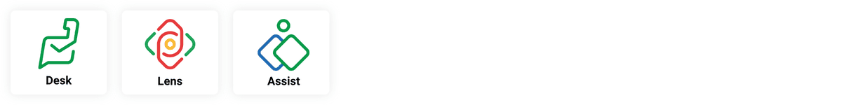Zoho support application product icons