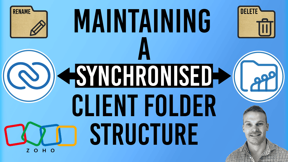 Maintaining a synchronised client folder structure