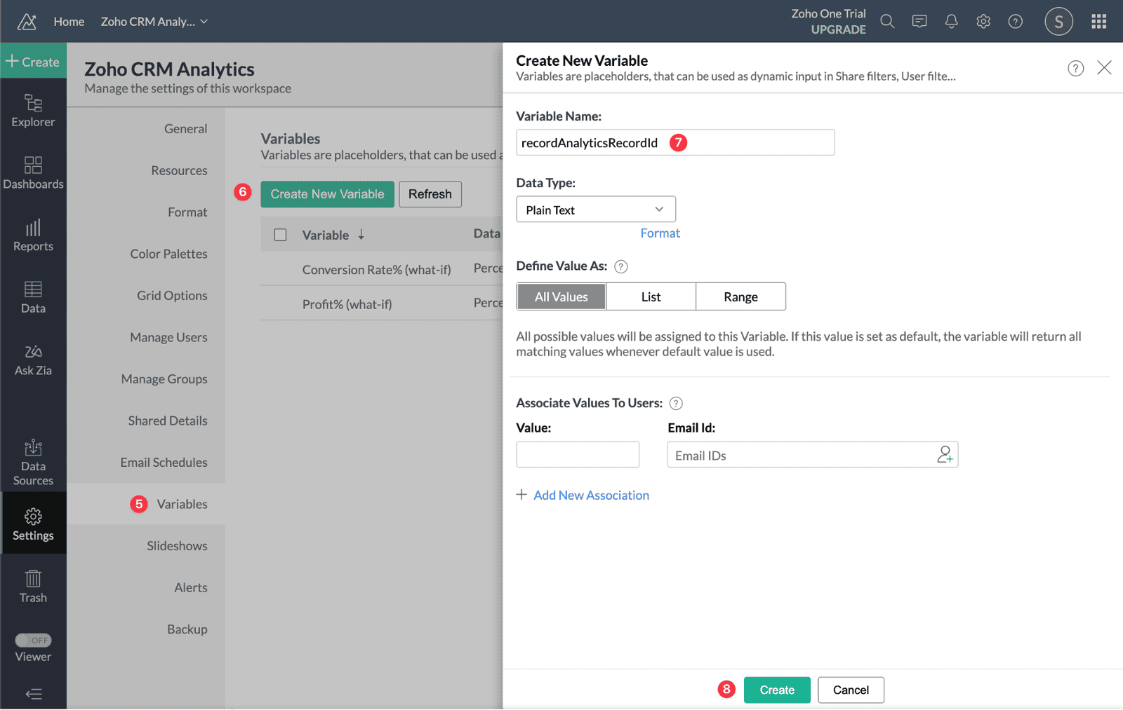 Screenshot of Zoho CRM Record Analytics Extension Installation Guide