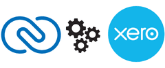 Infographic showing integration between Zoho CRM and Xero